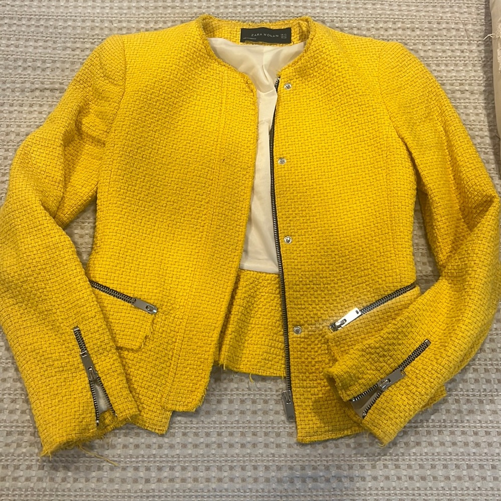 Zara tweed blazer